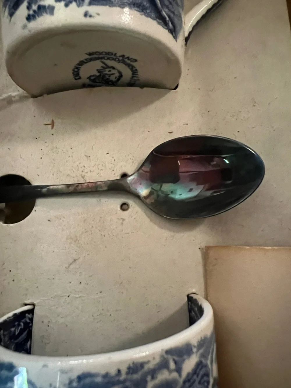 Extremely Rare-After Dinner Blue & White Coffee Set-Enoch Wedgwood-Original box - Picture 11 of 15